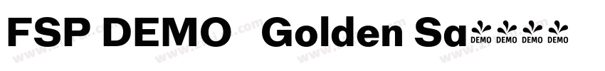 FSP DEMO   Golden Sa字体转换